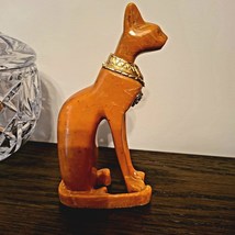 Ancient Egypt Kitty Egyptian Bastet Sculpture Cat Goddess Statue pharaoh 6 &#39;&#39; H - £44.76 GBP