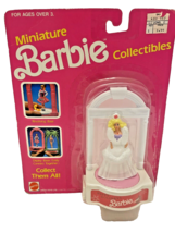 Barbie Happy Holidays Miniature 1988 1989 Mattel Collectibles Barbie 7478 NIP - $16.69