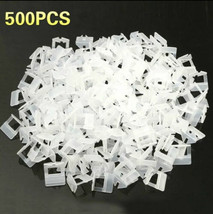 500pcs Plastic Tile Flat Spacer Straps Clips For Leveling System Wall Fl... - £31.05 GBP
