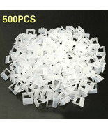500pcs Plastic Tile Flat Spacer Straps Clips For Leveling System Wall Fl... - $47.15 CAD