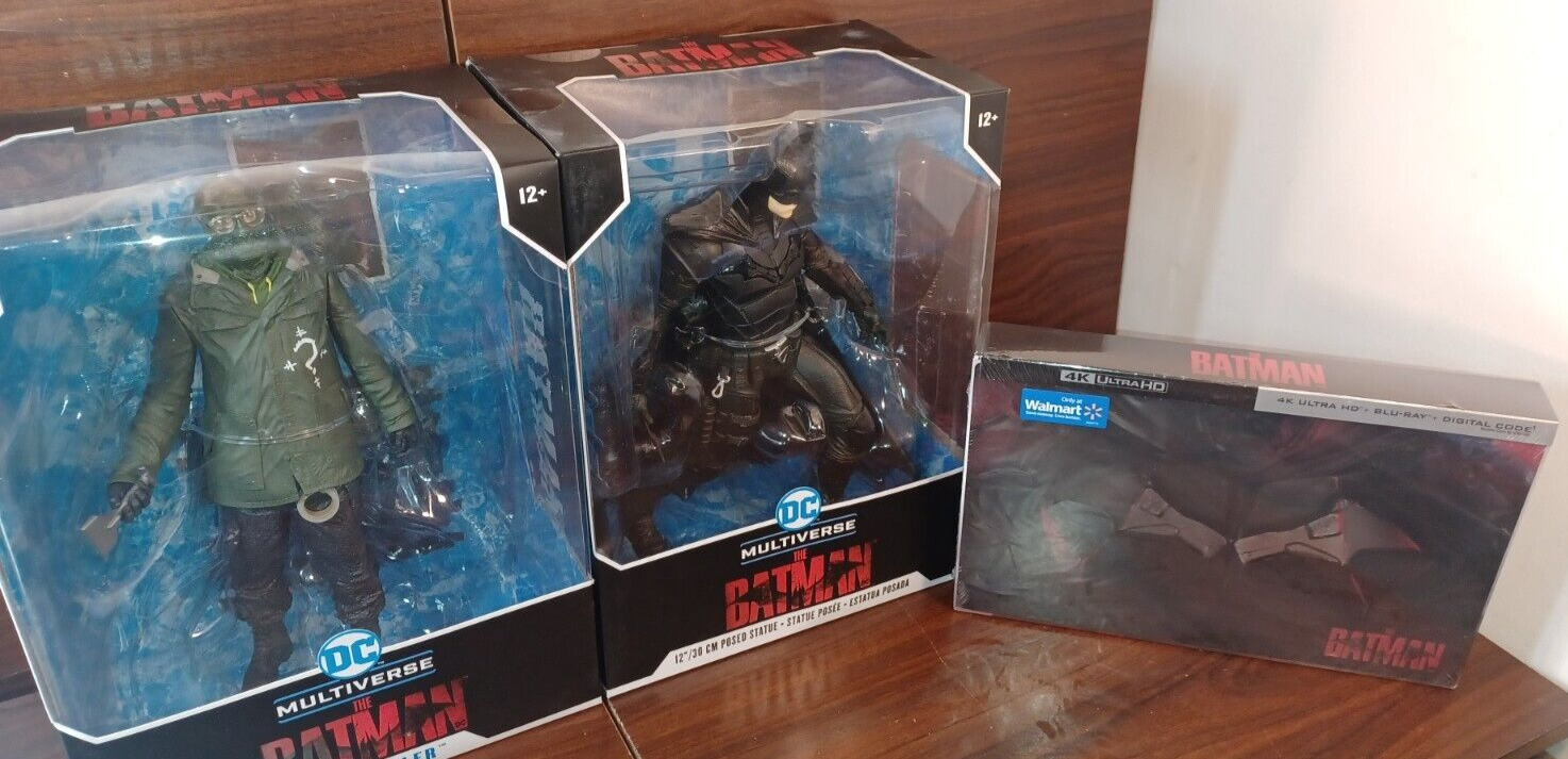 The Batman Giftset (4K+Blu-ray)+ BATMAN+ Riddler 12