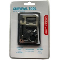 Kikkerland Survival Tool 11 Functions In 1 Stainless Steel MultiPurpose ... - $149.56 MXN