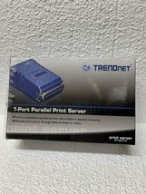 TRENDNET 10/100MBPS PARALLEL PRINT SERVER TE100-P1P Open Box - £36.31 GBP