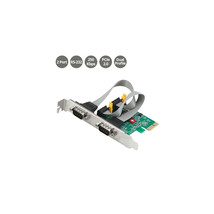 Siig JJ-E20711-S1 ADD TWO 16650 RS232 PORTS TO YOUR PCI EXPRESS SYSTEM - $76.73