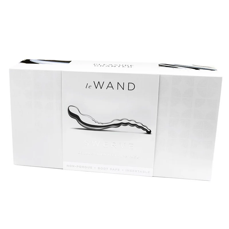 Le Wand Swerve Stainless Steel Massager - $132.00