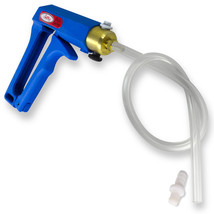 Vacuum Pump LeLuv MAXI Blue Handle and Clear Hose &amp; Fitting - £31.00 GBP