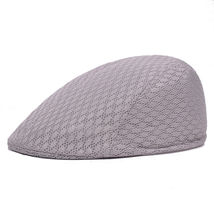 Light Grey Mesh Color Cap Mens - £3.38 GBP