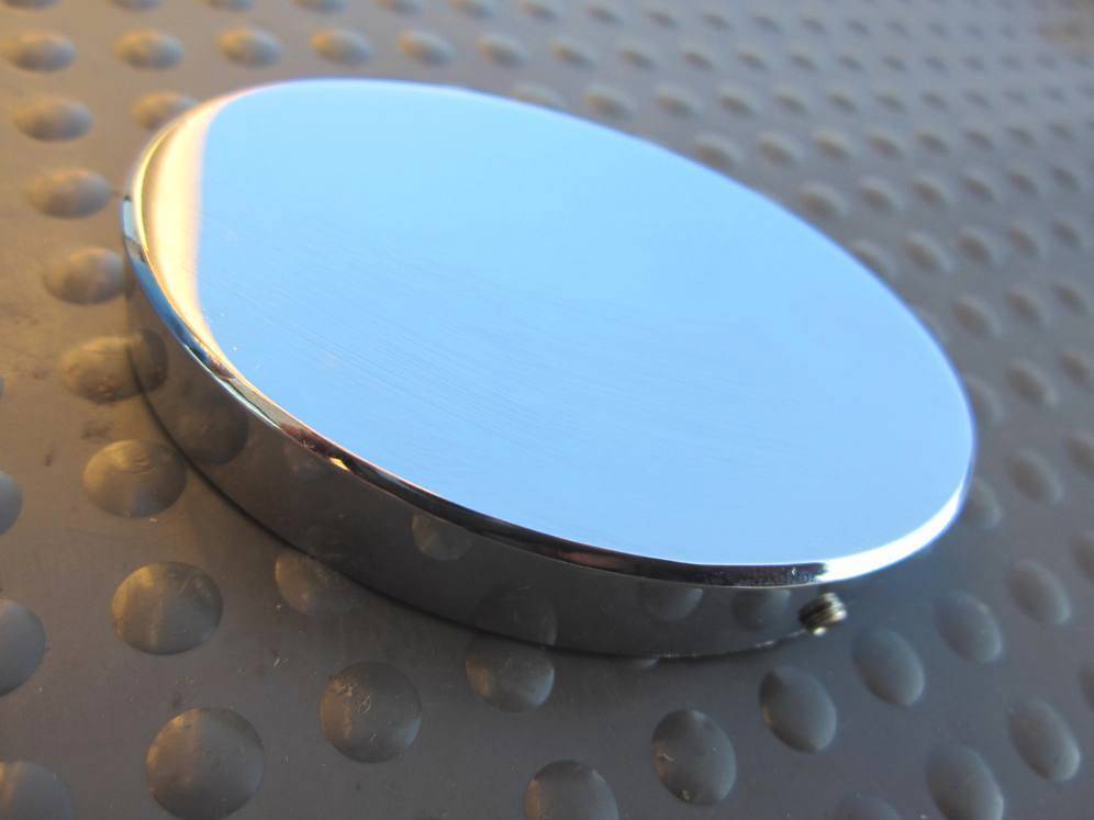 For Honda &amp; Acura Models Radiator Water Cap COVER Polished Plain Aluminu... - $9.89