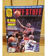 Tuff Stuff Magazine March 1994 Is SHAQ the New Jordan? Jordan, Shaq &amp; Ba... - $23.66 CAD