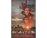 1983 The Outsiders Movie Poster Print Patrick Swayze Tom Cruise Ralph Ma... - $7.14