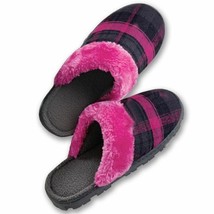 Womens Perfectly Plaid For Her Memory Foam Slipper - £15.22 GBP