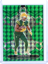 2024 Panini Mosaic Green Prizm Jayden Reed Packers #81 - $3.49 CAD