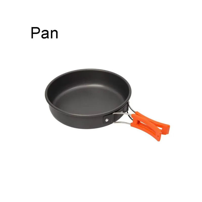 Camping Cookware Kit Outdoor Aluminum Coo Set Water Kettle Pan Pot Travelling Hi - £128.17 GBP