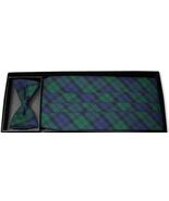Black Watch Tartan Plaid Cummerbund and Bow Tie - $84.65