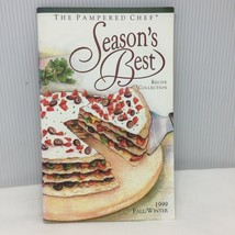 The Pampered Chef Seasons Best Recipe Collection Cookbook 1999 Fall Winter - £11.79 GBP
