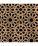 Sallie Tomato Black Canvas Backed Mandala Pro Lite Cork Fabric 1/2 yard - €27,51 EUR Sallie Tomato Black Canvas Backed Mandala Pro Lite Cork Fabric 1/2 yard - €27,51 EUR