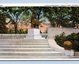 Lincoln Monument Lincol Park Chicago Illinois IL UNP WB Postcard N2 - £2.29 GBP