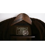 Canyon River Blues Men Brown Cold Weather Jacket with Hood Size Medium - $10.36