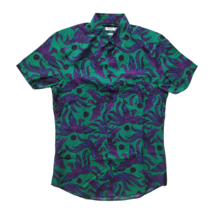 Kenzo Printed Short Sleeves Casual Shirt $340 Free Worldwide Shipping (Cola) - £269.06 GBP