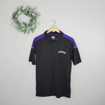 NWT Genuine Merchandise Men&#39;s Polo Colorado Short Sleeve Shirts, Black, size S - £10.17 GBP