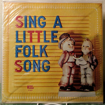 Sing a Little Folk Song Kiddie Korner S-1012 SEALED vintage Childrens LP - $20.00
