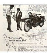 Harley Davidson World Champion Motorcycle 192030s Advertisement Fishing ... - $41.35 CAD
