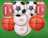 8Pcs Sports Paper Lanterns Football Party Decoration Set, Large 12 Inch,... - $32.29