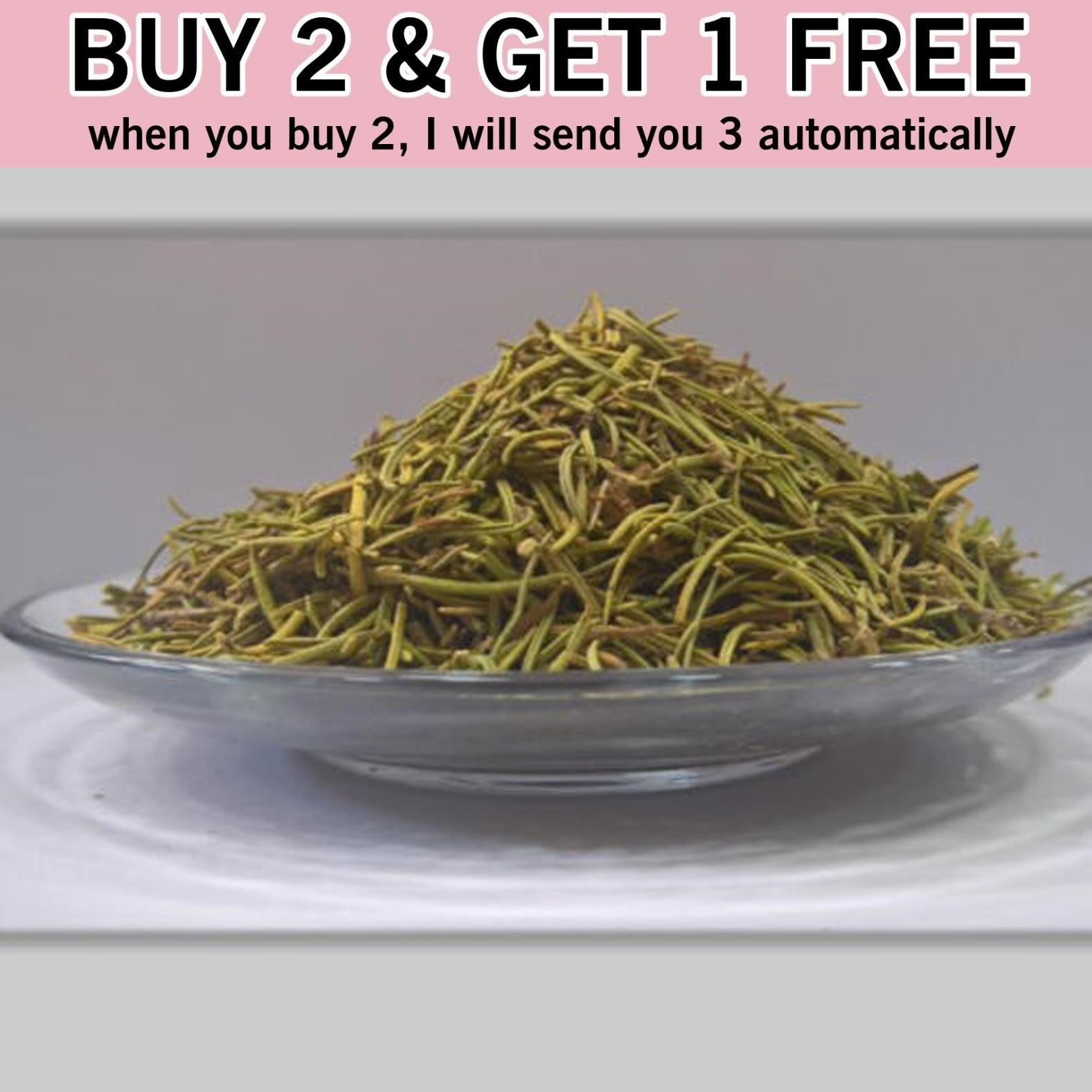Buy 2 Get 1 Free | 100 Gram Rosemary عشبة اكليل الجبل جبل - $34.00