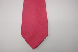 Vintage Rayon Flax Coral Pink Neckwear Tie - $19.99