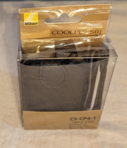 GENUINE Nikon CS-CP4-1 Leather Case for the Coolpix S01 Digital Camera B... - $21.28