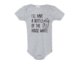 Baby One Piece Bodysuit - I&#39;ll have the House White - £11.21 GBP