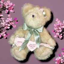 Boyds Bear 8&quot; Sissy Bearhugs Thinkin of Ya Series Head Bean Collection wTag - $6.53