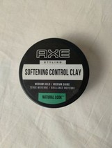 Axe Styling Softening Control Clay - Medium Hold / Shine - Natural Look - 2.64oz - £10.11 GBP
