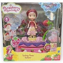 Strawberry Shortcake Twirling Flower Fashions Color Change &quot;Magic&quot; New 2010 - £46.89 GBP