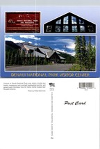 Alaska Denali Denali National Park Visitor Center VTG Postcard - £7.48 GBP