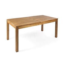 Christopher Knight Home Wilson Outdoor Expandable Acacia Wood Dining Tab... - £337.37 GBP