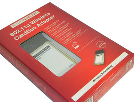 New F5D7010eaE Belkin Micradigital 802.11g PCMCIA Notebook Wireless Card... - $29.99