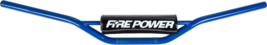New Fire Power Blue Carbon Steel 7/8 Handlebars CR High Bend For MX Bikes 7/8&quot; - £23.56 GBP