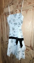 Deb Black And White Sparkling Dress, small - £5.35 GBP