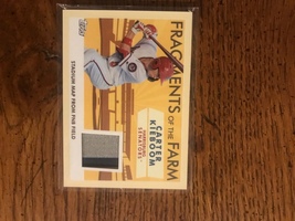 Carter Kieboom 2019 Topps Fragments Of The Farm Pro Debut Relic Patch (0214) - £8.01 GBP