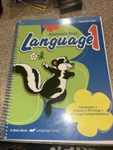 Abeka Language 1 Teacher Key- 1st Grade Grammar- 3rd Edition - $13.93