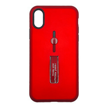 Diverse Metal Kickstand Case Cover for iPhone Xs Max 6.5&quot; RED - £6.12 GBP