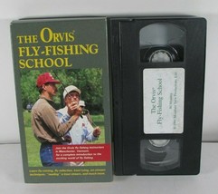 The Orvis Fly Fishing School Instruction VHS Tape Video Cassette W/ Rick Rishell - £5.80 GBP