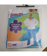 Scooby Doo Fred Adult XXL 2XL 48-52 Cosplay Halloween Costume Warner Bro... - $82.17 CAD