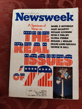 Newsweek Magazine July Jul 10 1972 7/10/72 Real Issues Of &#39;72 - £12.91 GBP