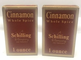 VTG Schilling Cinnamon Spice 1 oz Boxes Full &amp; Very Clean San Francisco - £13.14 GBP