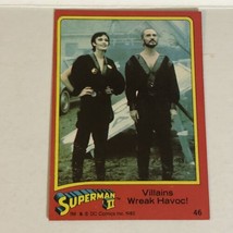 Superman II 2 Trading Card #46 Sarah Douglas Terence Stamp - £1.47 GBP