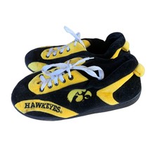 Comfy Feet Womens Size M 7 8 Iowa Hawkeyes Slip On Slippers Rubber Sole - $19.79