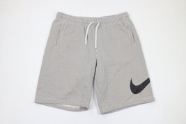 Nike Sportswear Mens XL Big Swoosh Logo Polka Dot Fleece Sweatpant Short... - £35.05 GBP