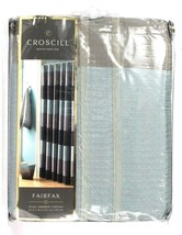 1 Ct Croscill Fairfax Slate 54 In X 78 In Stall Shower Curtain 100% Poly... - £28.30 GBP